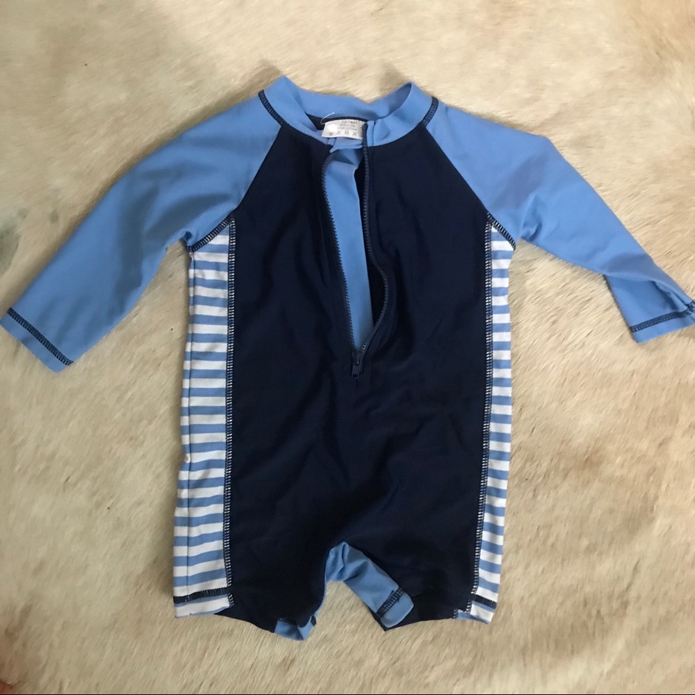 Long sleeve one piece swimsuit